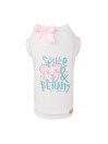 SMILE & BE HAPPY TSHIRT WHITE