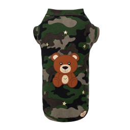 MILITARY TEDDY BEAR TSHIRT