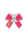 HAPPY BUNNY BOW COLLAR FUCHSIA