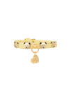TEDDY STUDS COLLAR YELLOW
