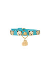 TEDDY STUDS COLLAR SEA