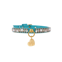 ZIRCON CHAIN COLLAR SEA
