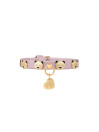 TEDDY STUDS COLLAR SUGAR BLUSH