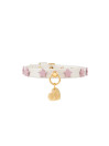 PINK STARS STUDS COLLAR WHITE DORE