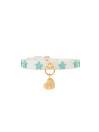 ACQUA STARS STUDS COLLAR WHITE DORE