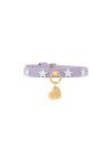 WHITE STARS STUDS COLLAR GLICINE
