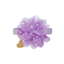CHIC FLOWER COLLAR GLICINE