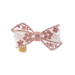 PINK DIAMOND PAPILLON BOW...