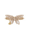 SPARKLING BUTTERFLY COLLAR ORO POLAR