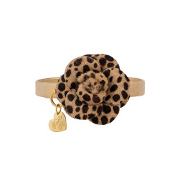 GHEPARD CAMELIA COLLAR ORO...