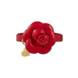 CAMELIA COLLAR RED