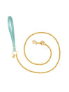 CHAIN LEASH MARINA DORE ECOLEATHER/GOLD