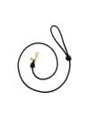 SPARKLE LEASH JET/GOLD - U
