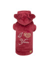 I LOVE YOU HOODIE BURGUNDY