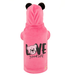 LOVE YOURSELF HOODIE PINKY