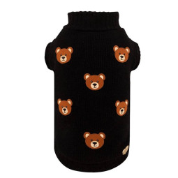 MORE TEDDY CASHWOOL PULL BLACK