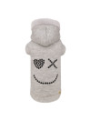 SMILEY SWEATER GREY MELANGE