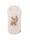 REINDEER CASHWOOL PULL WHITE