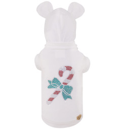 SPARKLING CANDY CANE HOODIE...
