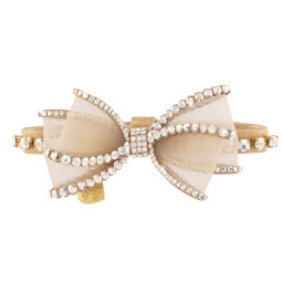BON TON AURORA BOW COLLAR...