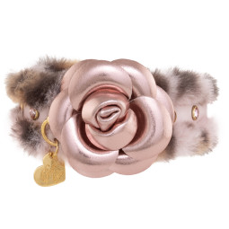 CAMELIA CHATON LEOPARD FUR...