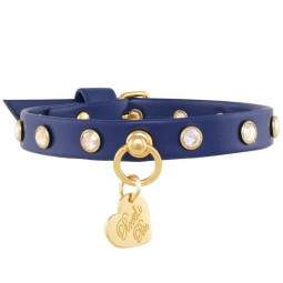 CHATON RIVETS COLLAR...