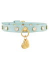 CHATON RIVETS COLLAR MARINA DORE/GOLD
