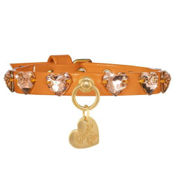 DIAMONDS HEARTS COLLAR...