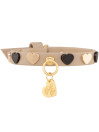 HEARTS STUDS COLLAR CHAMPAGNE/GOLD