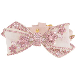 PINK DIAMOND PAPILLON BOW...