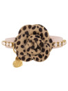 ROMANTIC LEO CAMELIA COLLAR CIPRIA SUEDE/GOLD