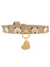 TEDDY STUDS COLLAR CHAMPAGNE/GOLD