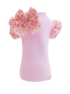 BLOOM BOW ROMANTIC TSHIRT PINK