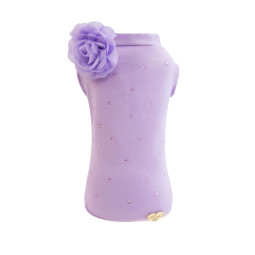 BLOSSOM CRYSTAL TSHIRT LILAC