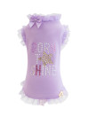 BORN TO SHINE TSHIRT LILAC
