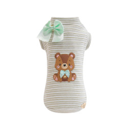 HONEY BEAR STRIPE TSHIRT...