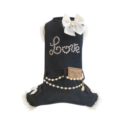 PEARL LOVE JUMPSUIT DENIM...