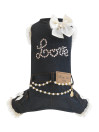 PEARL LOVE JUMPSUIT DENIM BLACK