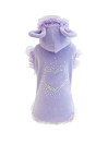 SPARKLING HEART AURORA HOODIE LILAC