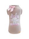 SWEET BUNNY TSHIRT TAUPE