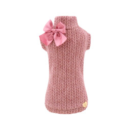COZY BRAID PULL MAUVE