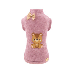HONEY BEAR PULL MAUVE