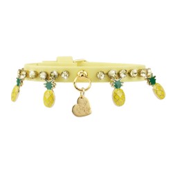 PINEAPPLE COLLAR YELLOW...
