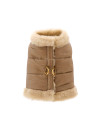 PADDED WARM VEST CAMEL