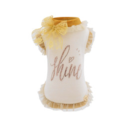 SHINE TULLE PULL HONEY