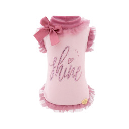 SHINE TULLE PULL PINK