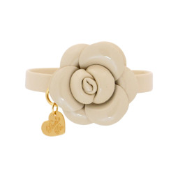 CAMELIA COLLAR ALMOND/GOLD