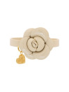 CAMELIA COLLAR ALMOND/GOLD