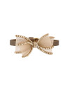 PRESTIGE BOW COLLAR CACAO DORE/GOLD