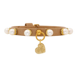 ROYAL PEARLS COLLAR TWINE/GOLD